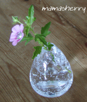 健康レシピの料理と暮らしを楽しむ器：ガラスのミニミニ花びん